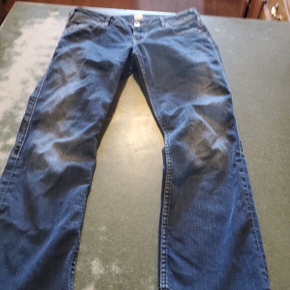 Silver Santorini capri jeans sz 29x25 - Picture 1 of 5